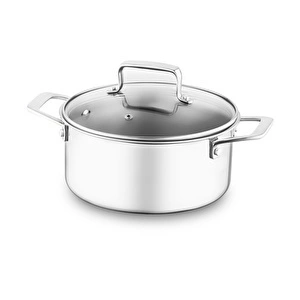 Emsan Pro Tri Ply Derin Tencere Çelik 24 cm görseli 7