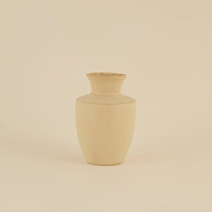 Karaca Home Enna Vazo Bej 14,5x14,5x22 cm görseli 3