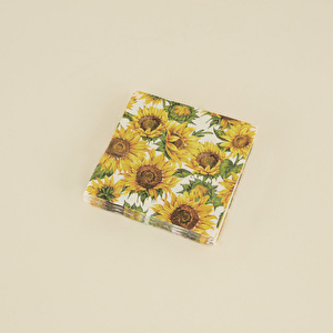 Karaca Home Bellis 20'li Lotus Sunflower Kağıt Peçete görseli 2