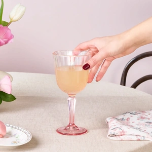 Karaca Minton Kadeh Açık Pembe görseli 2
