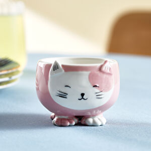Karaca Kitty Çerezlik Pembe 7x9 cm görseli 1