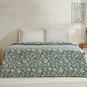 Karaca Home Cintia Çift Kişilik Akrilik Battaniye Koyu Mint