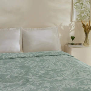 Karaca Home Avery Müslin Çift Kişilik Tek Pike Mint