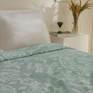 Karaca Home Avery Müslin Çift Kişilik Tek Pike Mint görseli 4