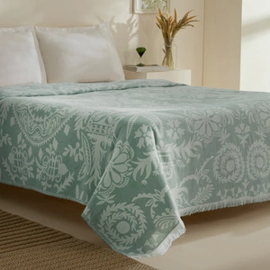 Karaca Home Avery Müslin Çift Kişilik Tek Pike Mint görseli 5