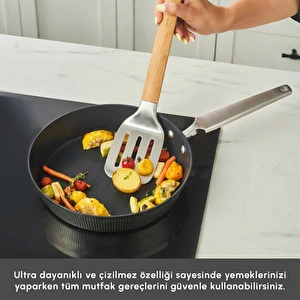 Karaca Plasma Steel 316+ 3Ply Apollo 7 Parça Tencere ve Tava Seti görseli 5
