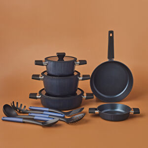 Karaca Biodiamond Regnum İndüksiyon Tabanlı 13 Parça Tencere ve Tava Seti