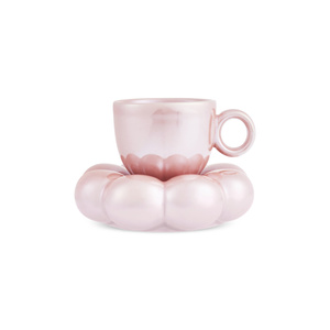 Karaca Bubble Pembe Lüsterli 2 Kişilik Kahve Fincanı 90 ml görseli 9