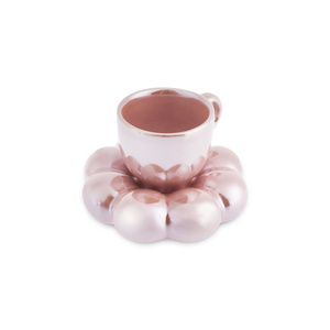 Karaca Bubble Pembe Lüsterli 2 Kişilik Kahve Fincanı 90 ml görseli 11