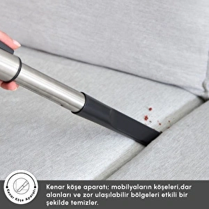 Karaca Vantuz Action Force X10 2 Lt Toz Torbasız Hazneli Elektrikli Süpürge Royal Purple 899 W görseli 16