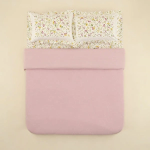 Karaca Home Dorian %100 Pamuk Fırfırlı Muslin Tek Kişilik Nevresim Takımı Pudra görseli 7