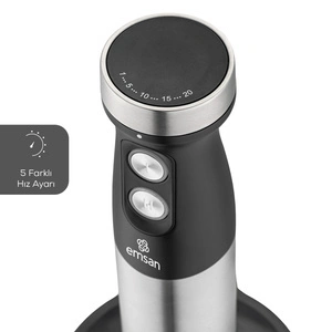 Emsan Gusto 3in1 Blender Seti Inox 1200W görseli 5