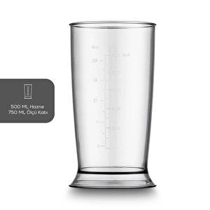 Emsan Gusto 3in1 Blender Seti Inox 1200W görseli 8