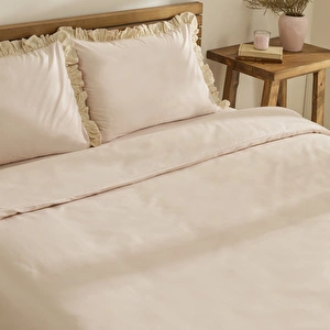 Kaşmir Home Lisa %100 Pamuk Çift Kişilik Nevresim Takımı Rose görseli 5