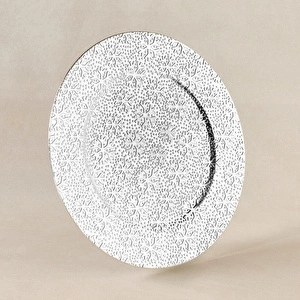 Karaca Home New Year Yılbaşı Snow Supla Silver 33 cm görseli 3