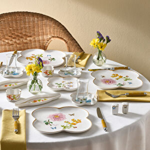 Karaca Stream Bone Aline 34 Parça 6 Kişilik Kahvaltı Takımı