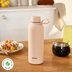 Karaca Aly Soft Touch Çelik Sızdırmaz Termos 500 ml Somon görseli 4