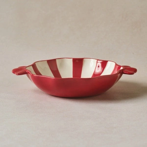Karaca New Year Yılbaşı Candy Twist Pasta Tabağı 19 cm görseli 2