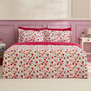 Sarah Anderson Amour Glow Tek Kişilik Nevresim Takımı Multicolour