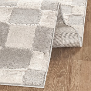Kaşmir Halı 7/24 Plushy Todra Gri 160x230 cm görseli 5