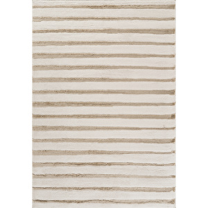 Kaşmir Halı 7/24 Plushy Basra Beyaz 80x300 cm görseli 2