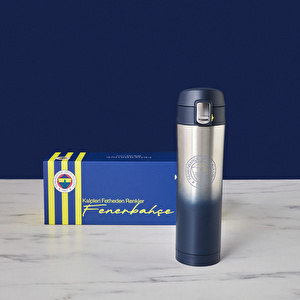 Karaca x Fenerbahçe Lisanslı Çelik Sızdırmaz Termos Kutulu 450 ml