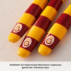 Karaca x Galatasaray Lisanslı 18 Parça 6 Kişilik Çatal Kaşık Bıçak Takımı görseli 6