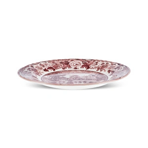 Karaca Old Town 4 Parça Pasta Takımı Pembe 21 cm görseli 4