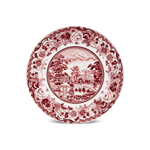 Karaca Old Town 4 Parça Pasta Takımı Pembe 21 cm görseli 3