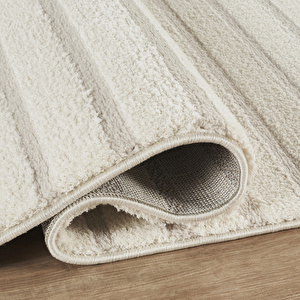 Kaşmir Halı 7/24 Plushy Runa Cream 80x300 cm görseli 3
