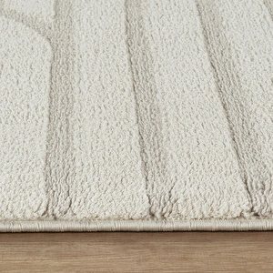 Kaşmir Halı 7/24 Plushy Runa Cream 80x300 cm görseli 5