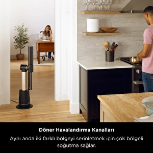 Shark TurboBlade Çok Yönlü Yüksek Hızlı Serinletici Fan Gri görseli 5