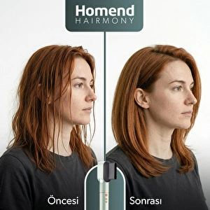 Homend Hairmony 4606h Plus Saç Kurutma ve Şekillendirme Seti Su Yeşili görseli 8