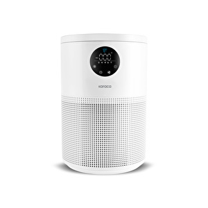 Karaca Oksijen Plus S1 Compact Hava Temizleyici HEPA Filtreli (True HEPA / H13) ve Akıllı Lazer Sensörlü Matte White