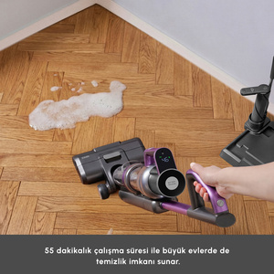 Karaca Aquaclean X10 3 in 1 Islak ve Kuru Kablosuz Dikey Süpürge görseli 5