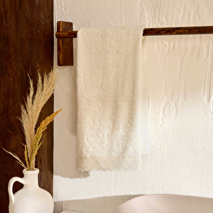 Karaca Home Artisan Demeter %100 Pamuk El Havlusu Ekru 30x50 cm görseli 1
