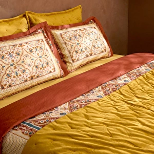 Karaca Home Olvera Baskılı Çift Kişilik Düet Set görseli 6