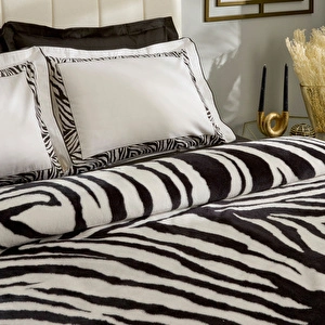 Karaca Home Zylara %100 Pamuk Çift Kişilik Nish Set Siyah görseli 3