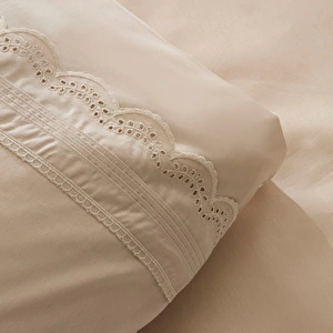 Karaca Home Ovelin Çift Kişilik Nevresim Takımı Bej görseli 6