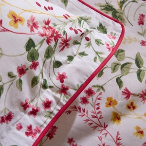 Karaca Home Berry Haven Çift Kişilik Nevresım Takımı Kırmızı görseli 5