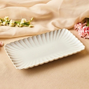 Karaca Daisy Kayık Tabak 25,5 cm görseli 5