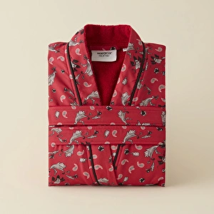 Karaca Home X 2Wins Hestia Kimono S-M Kırmızı görseli 4