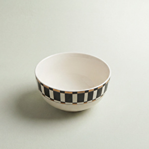 Karaca Aries Çizgili Noodle Kase 14 cm