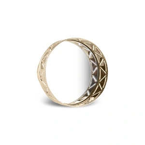 Karaca Home Arisya Dekoratif Ayaklı Çerezlik ve Sunumluk Gold 9 cm görseli 3