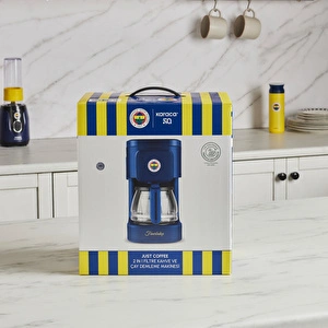 Karaca x Fenerbahçe Lisanslı Just Coffee Aroma 2 in 1 Filtre Kahve ve Çay Demleme Makinesi görseli 10