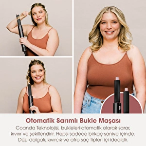 Shark FlexStyle 3-in-1 Saç Kurutma Şekillendirme Sistemi -Black/Rose Gold görseli 2