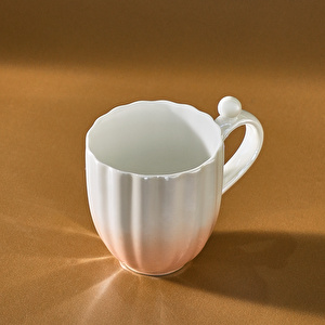 Karaca Shell Lüsterli Pembe Mug 380 ml görseli 3