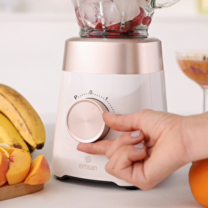 Emsan Multiblend Smoothie Blender Cream 1000W