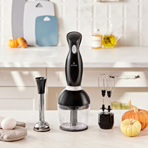 Emsan Profoodmix 3'lü Blender Set Black 1000W