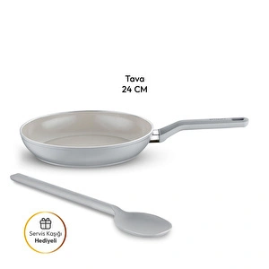 Emsan Swiss Cyrstal RS Tava Gri 24 cm görseli 5